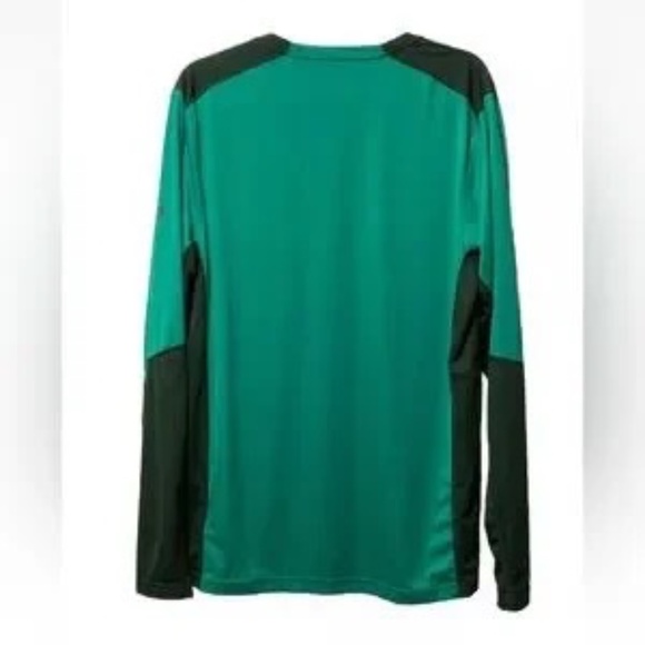 Mountain Hard Wear Forest Green Color Block Long Sleeve Size Large - Picture 5 of 8